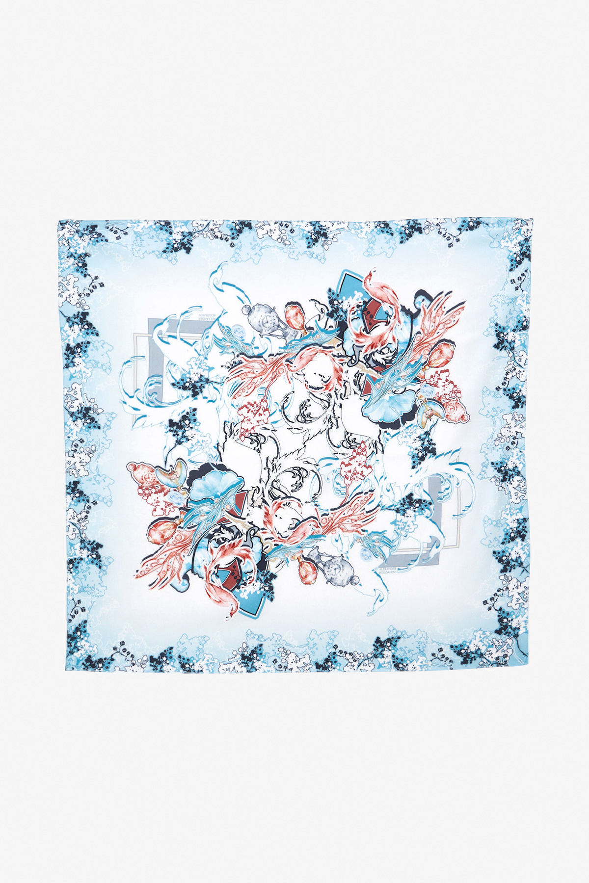 Платок "Тайны Эрмитажа" 1 Платок "Тайны Эрмитажа" 1