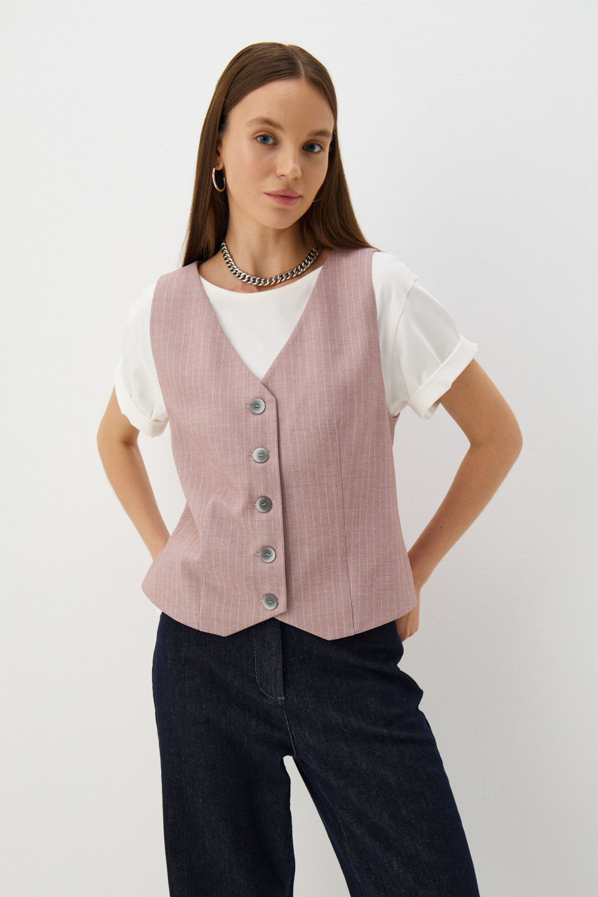 Жилет  "Бархатная нить" 0 Жилет  "Бархатная нить" 0