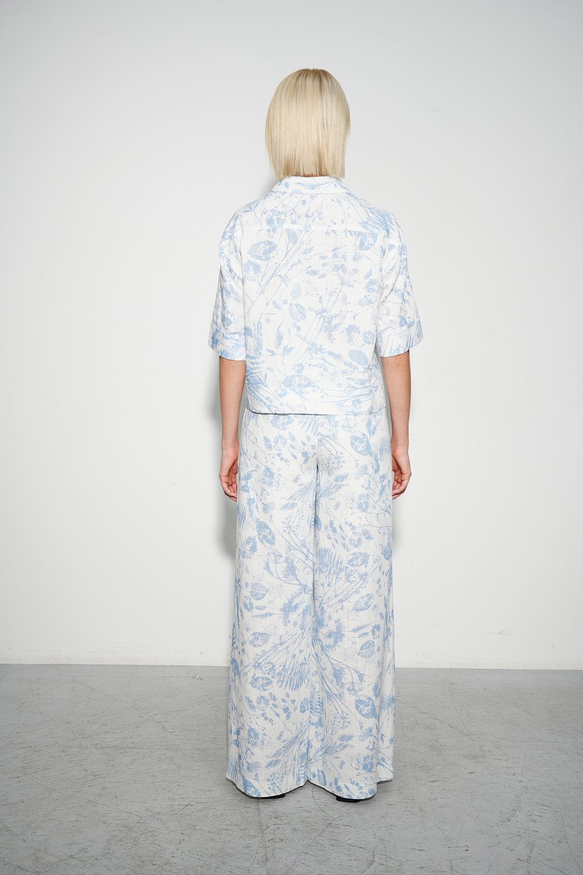 Рубашка "Льняной гербарий" 3 Рубашка "Льняной гербарий" 3