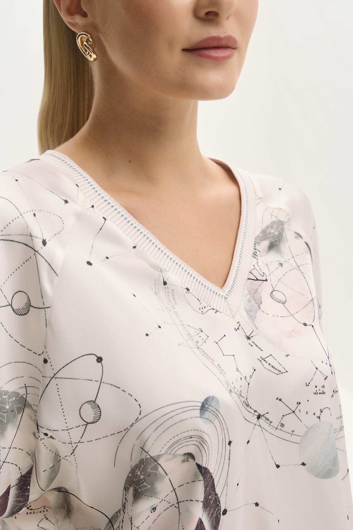 Блузон "Тайна планет" 3 Блузон "Тайна планет" 3