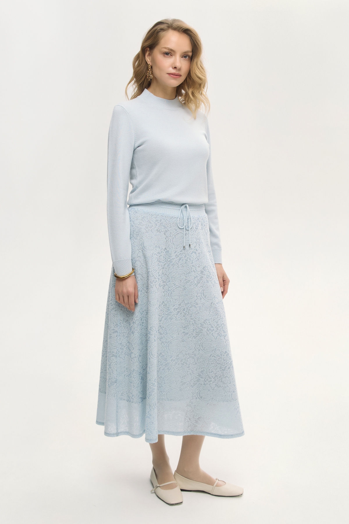 Джемпер "Голубая орхидея" 4 Джемпер "Голубая орхидея" 4