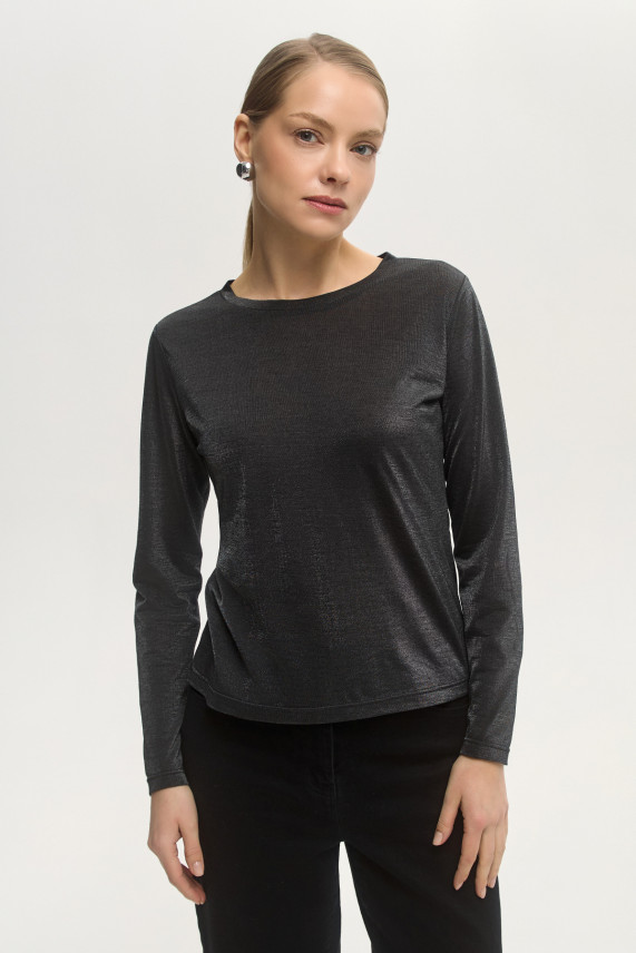 Лонгслив серый "Эхо вселенной" Лонгслив серый "Эхо вселенной"