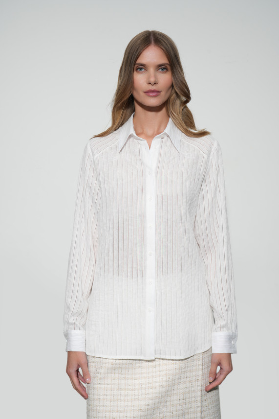 Рубашка "Белый полёт" Рубашка "Белый полёт"