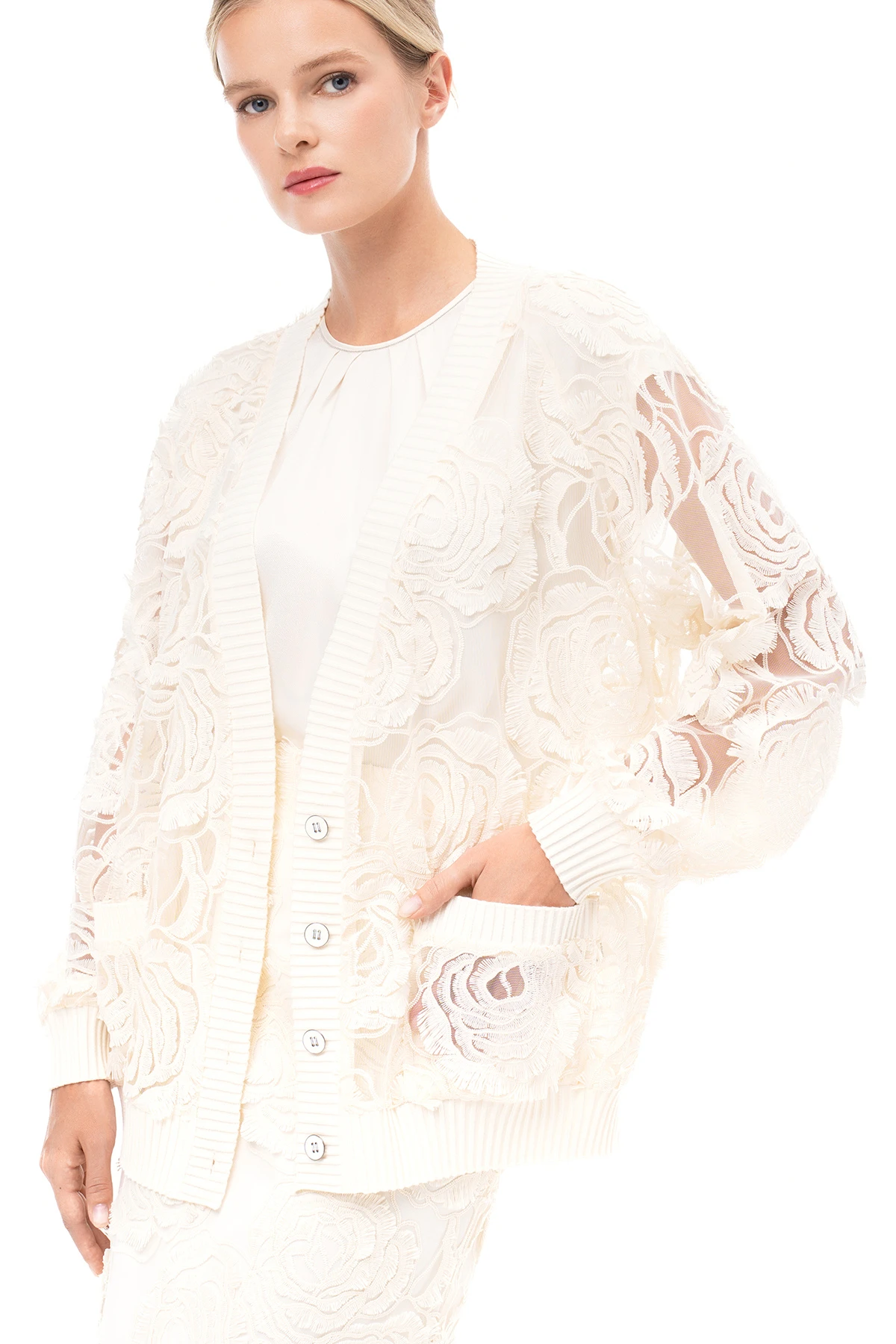 Кардиган "Жемчужная мелодия" 7 Кардиган "Жемчужная мелодия" 7