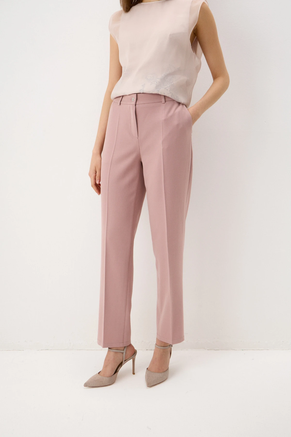 Брюки пудровые 0 Брюки пудровые 0