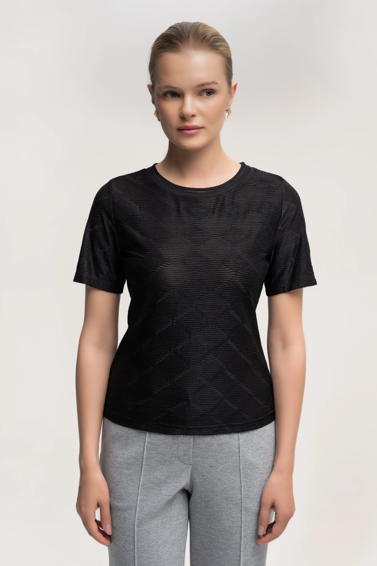 Футболка чёрная ромб 6 Футболка чёрная ромб 6