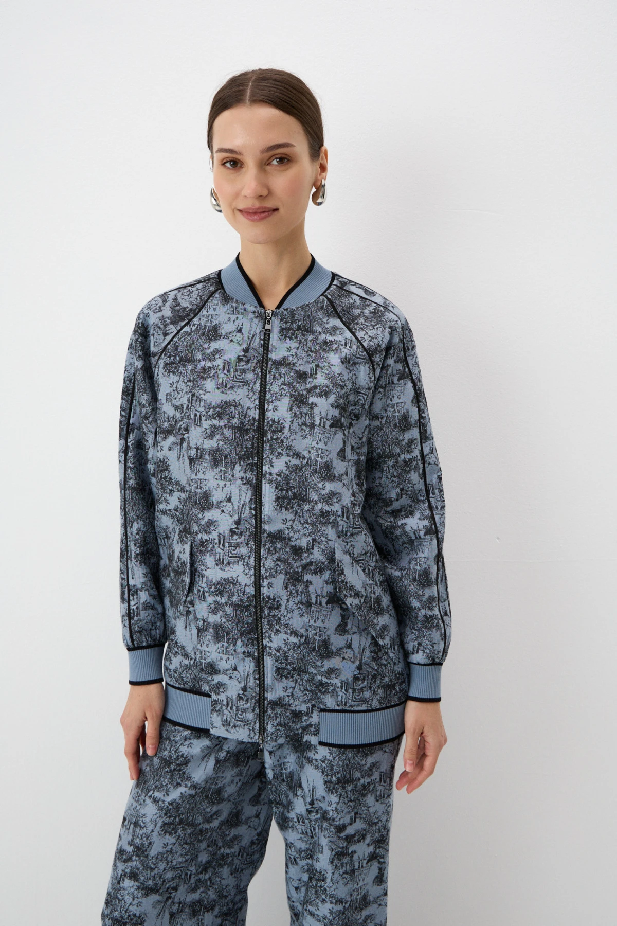 Бомбер "Гравюры северной сказки" 5 Бомбер "Гравюры северной сказки" 5