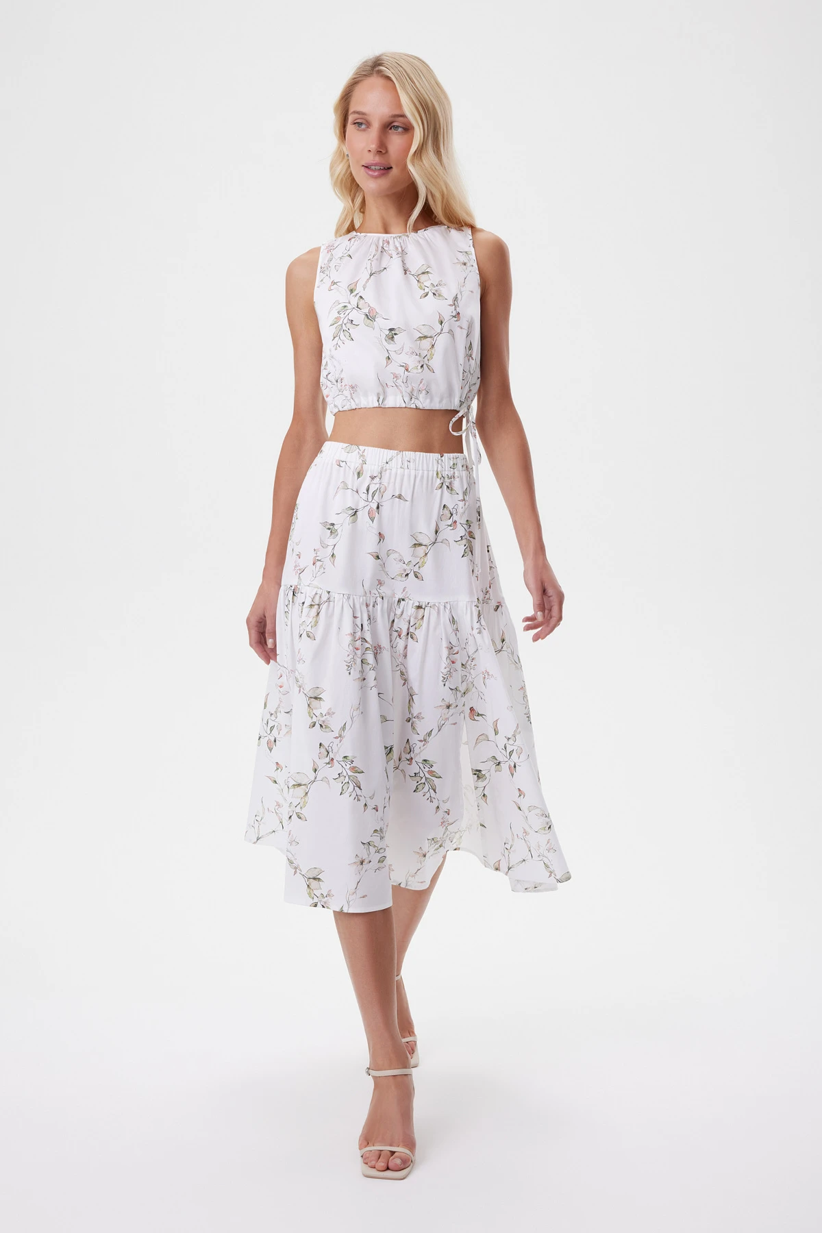 Укороченный топ «Флорариум» 1