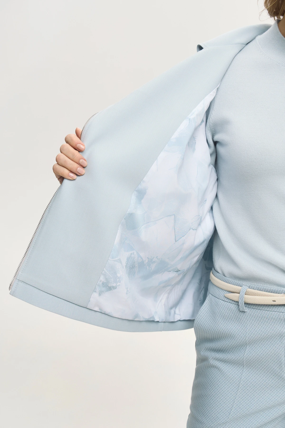 Жакет "Голубая орхидея" 3