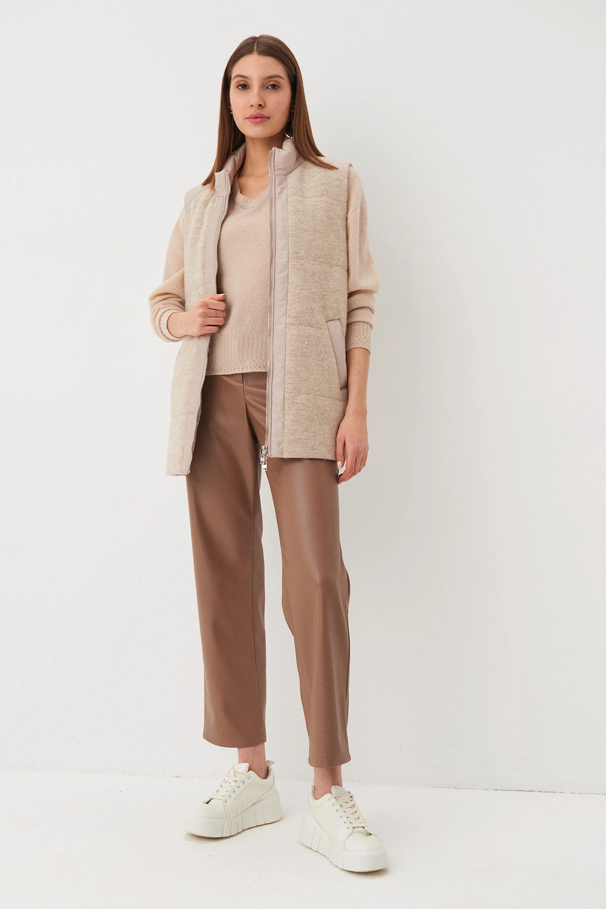 Джемпер "Медовый беж" 3