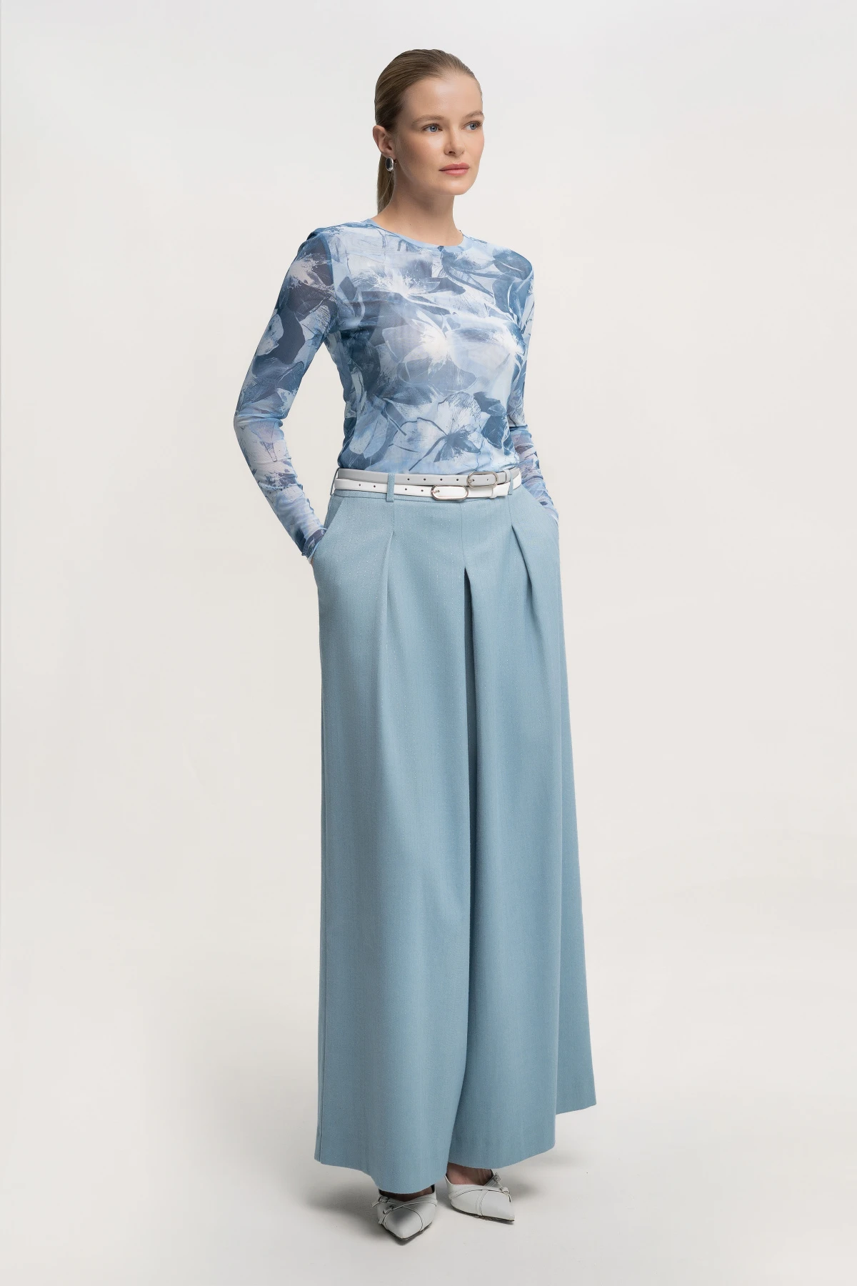 Брюки широкие "Аквамарин" 6