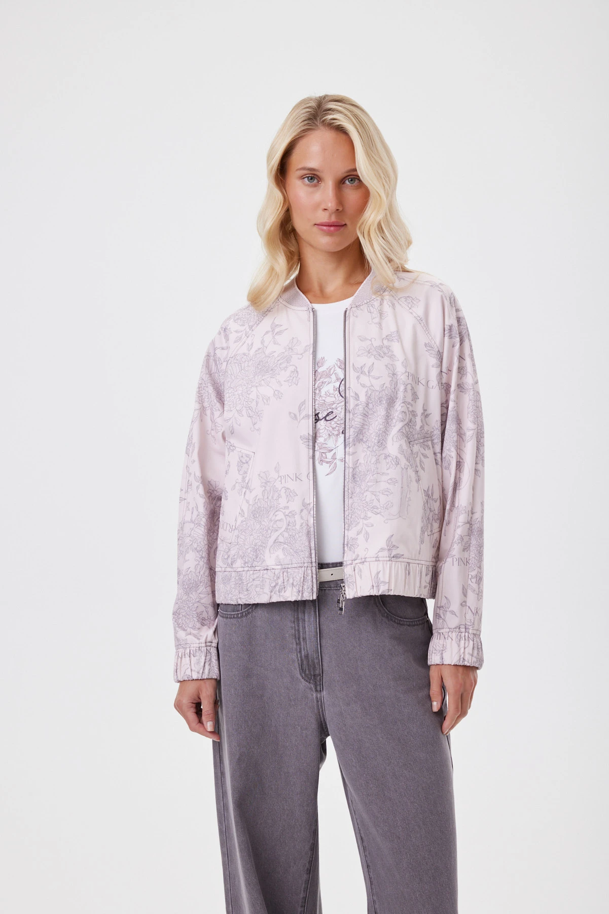 Блузон на молнии "Розовые мечты" 7