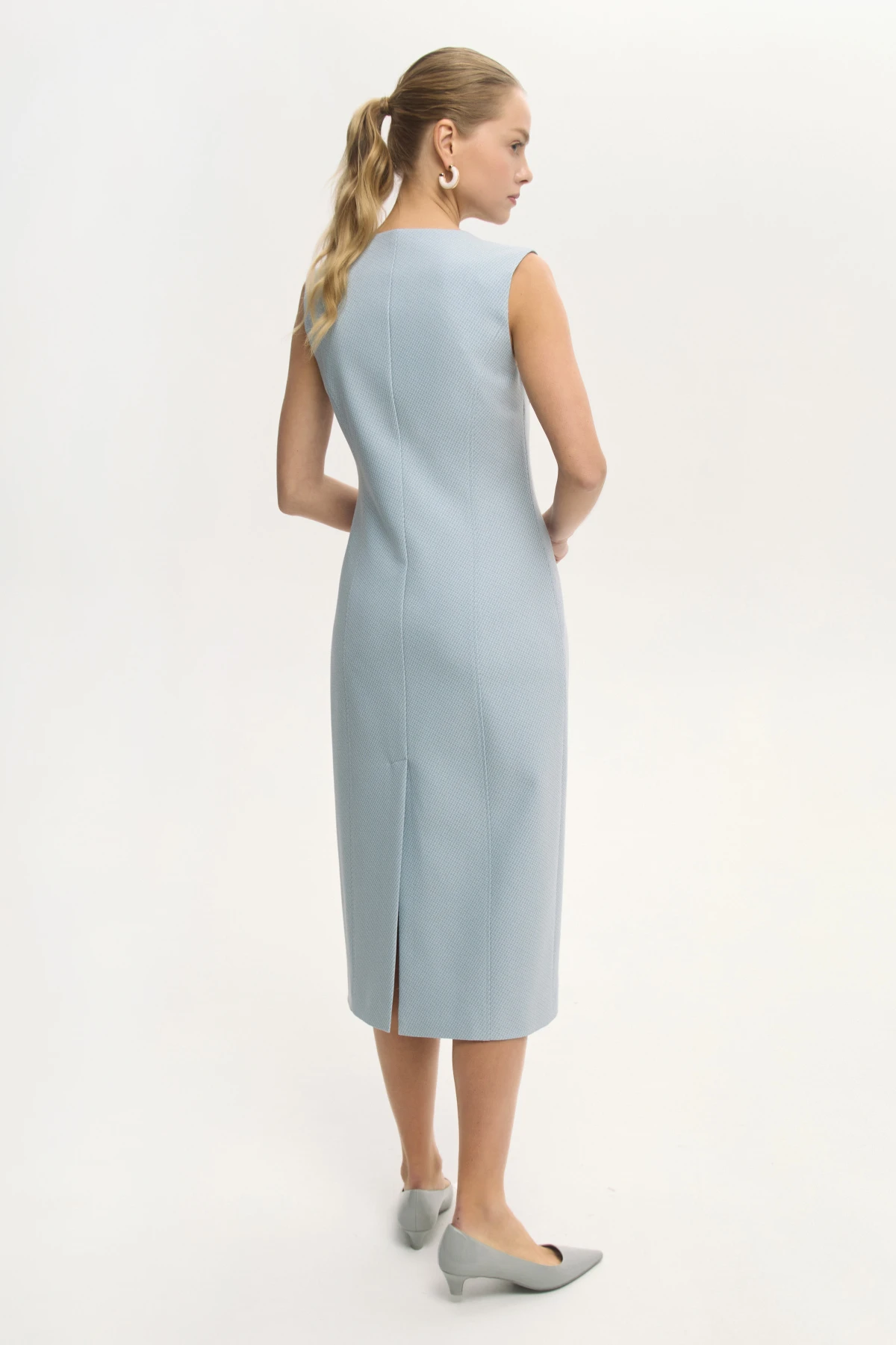 Платье "Голубая орхидея" 2