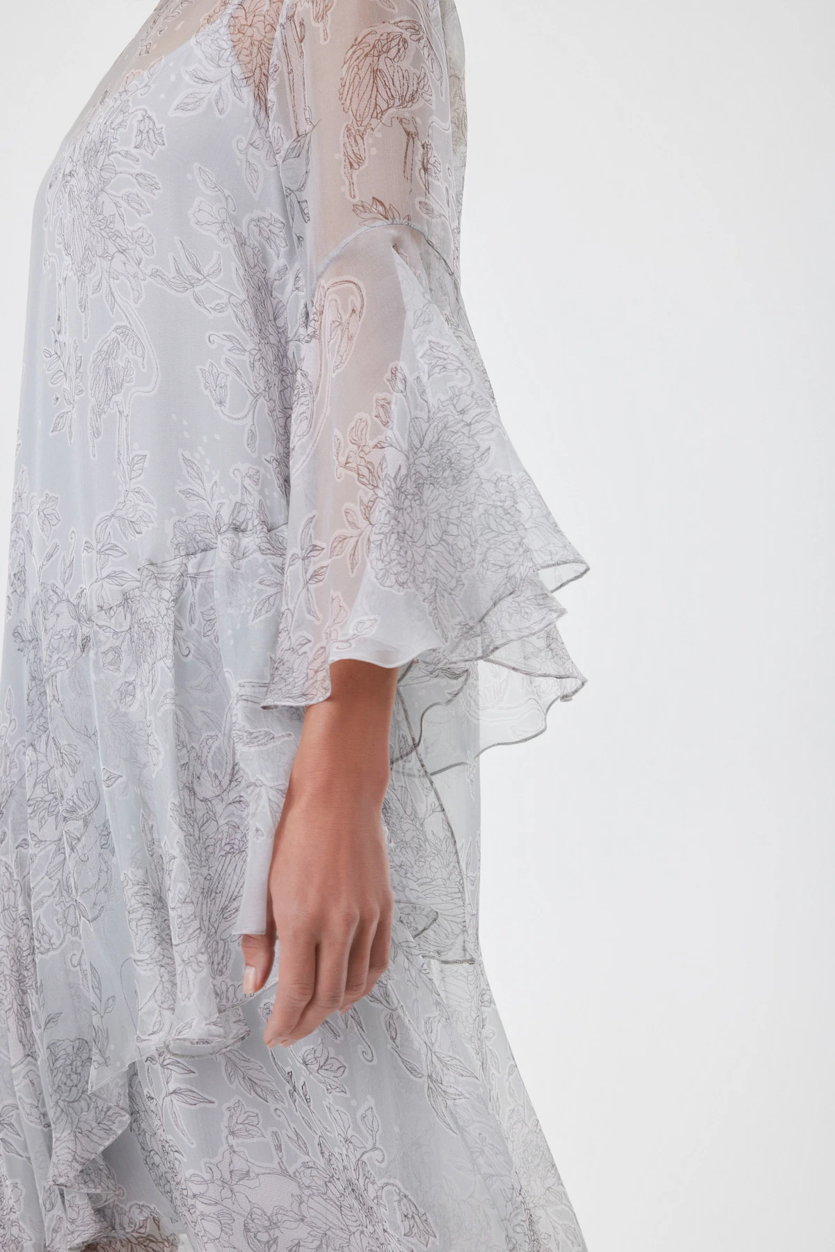 Платье с поясом "Небесная симфония" 5