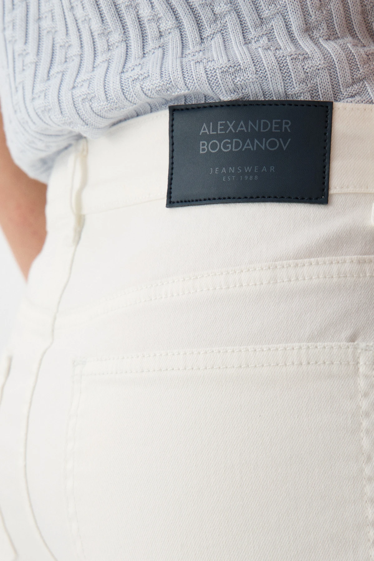 Брюки джинсовые светлые 3