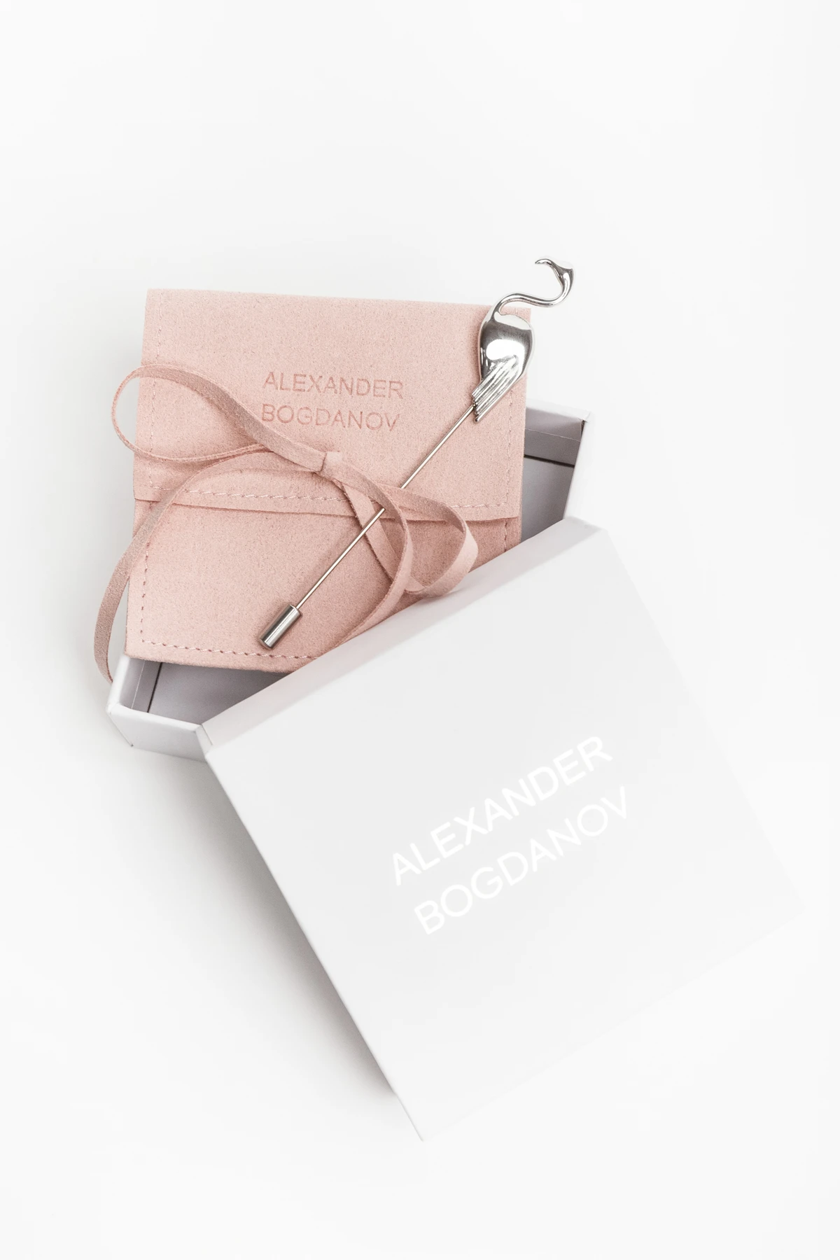 Брошь "Фламинго" с чехлом 5