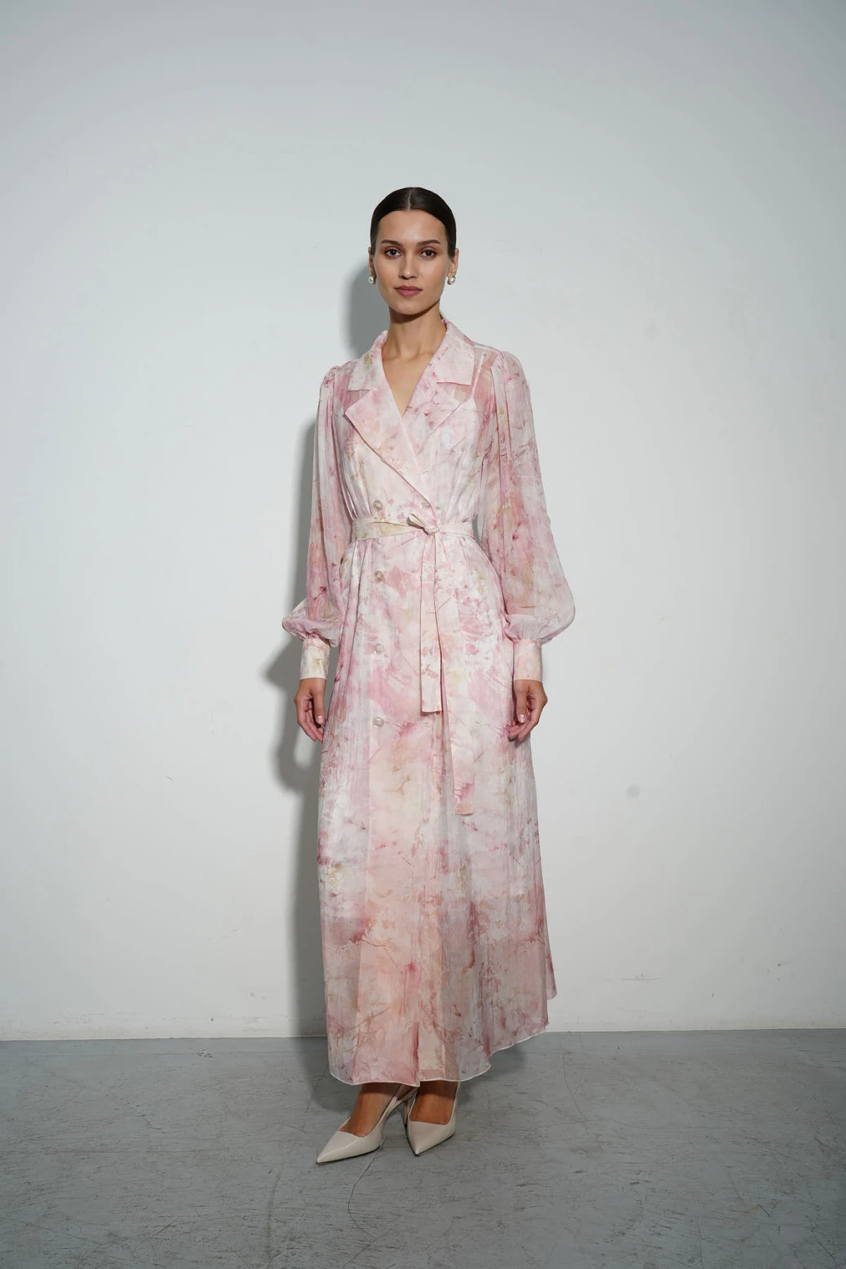 Набор платье прямое "Акварельное вдохновение" 6