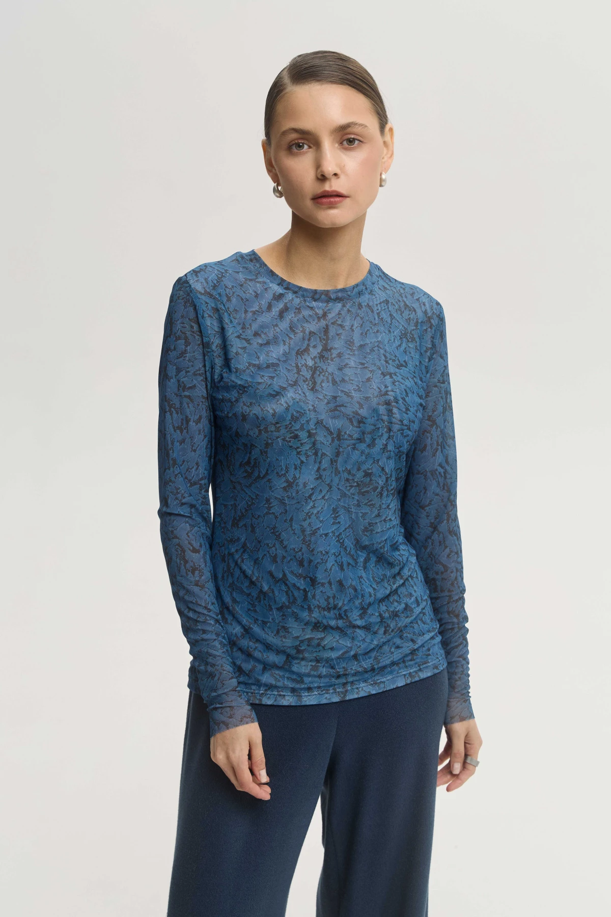 Лонгслив "Космический дождь" 4