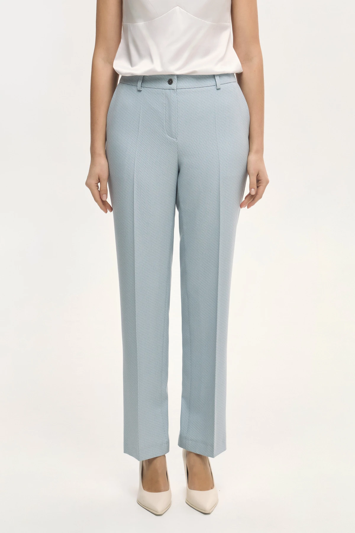 Брюки "Голубая орхидея" 7