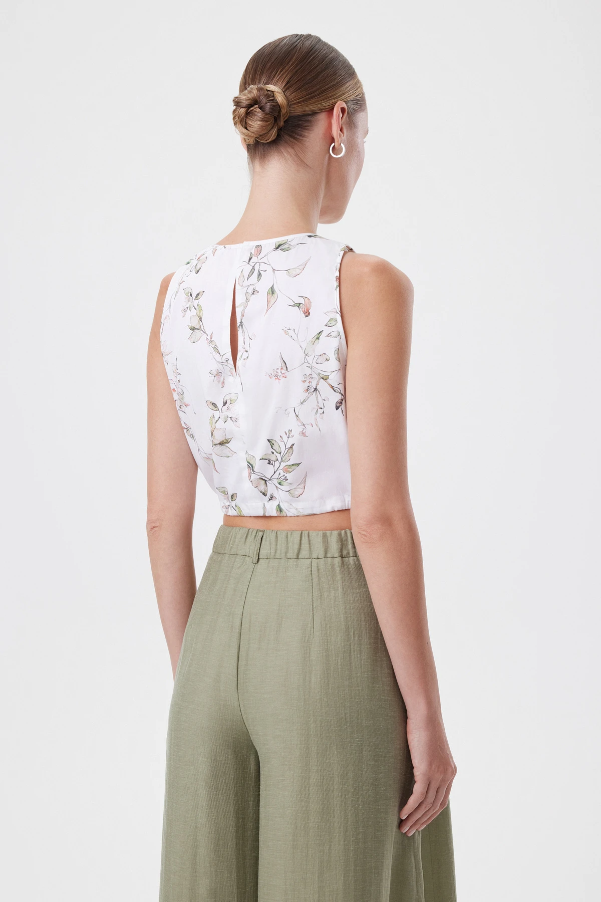 Укороченный топ «Флорариум» 2