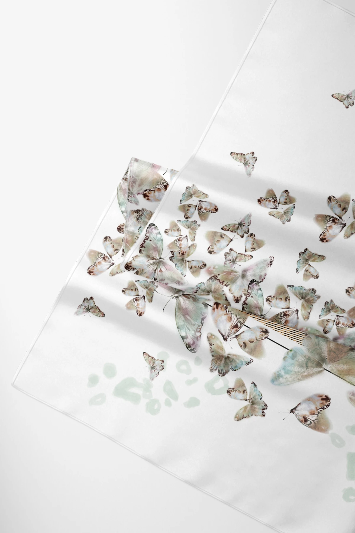 Палантин "Природа полёта" 1