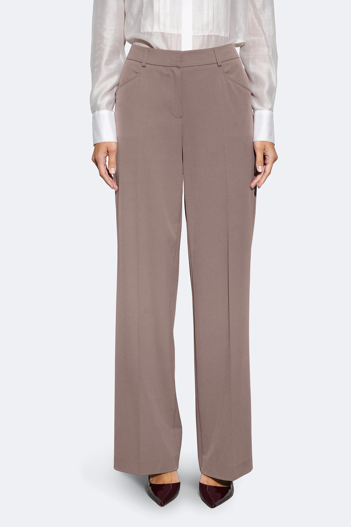 Брюки широкие удлиненные  "Ренессанс" 8