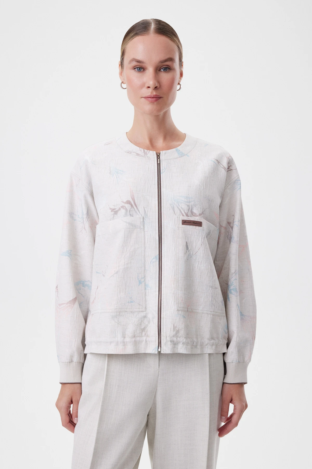 Блузон на молнии «Осязание» 4