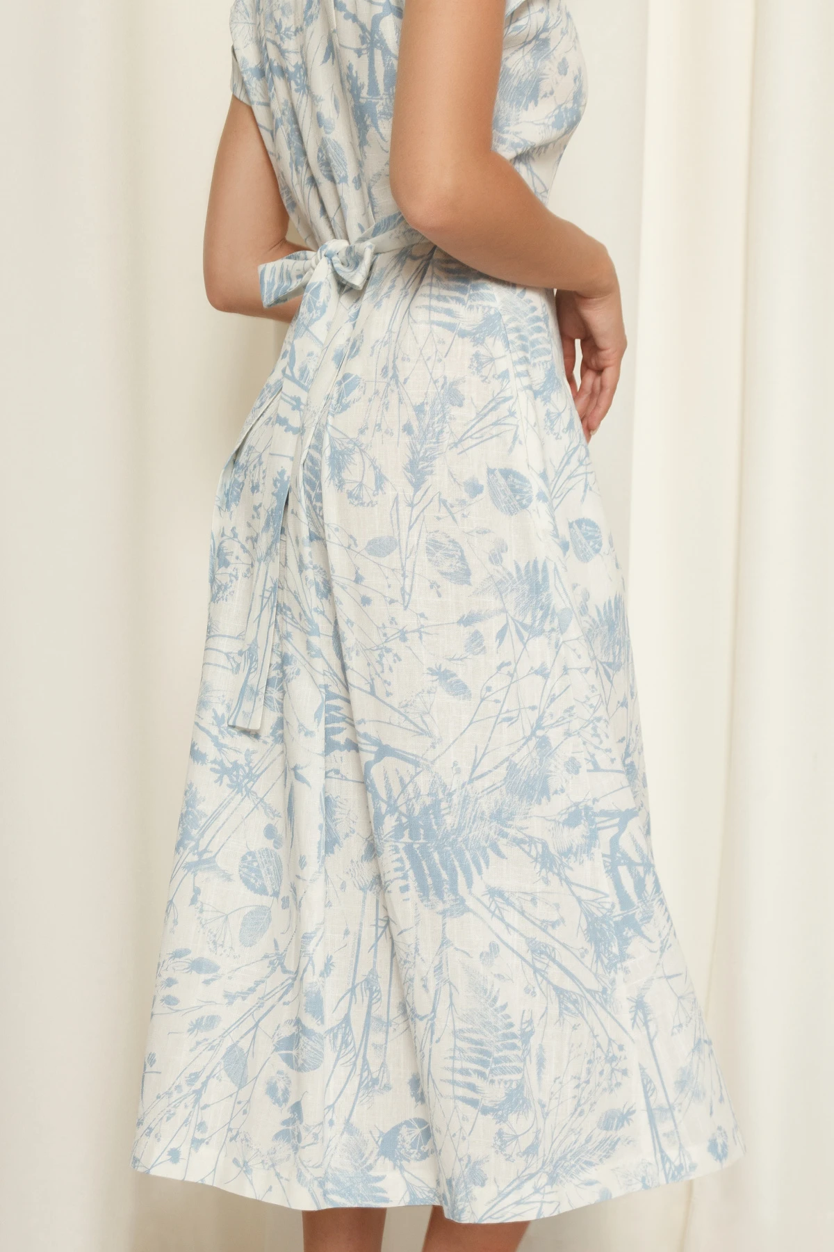 Платье "Льняной гербарий" 5
