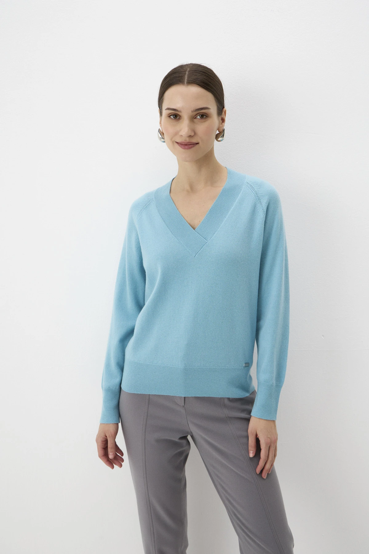 Джемпер бирюзовый 6