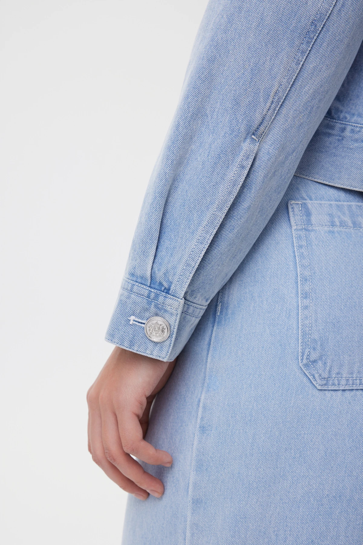 Куртка джинсовая «Городской полдень» 3