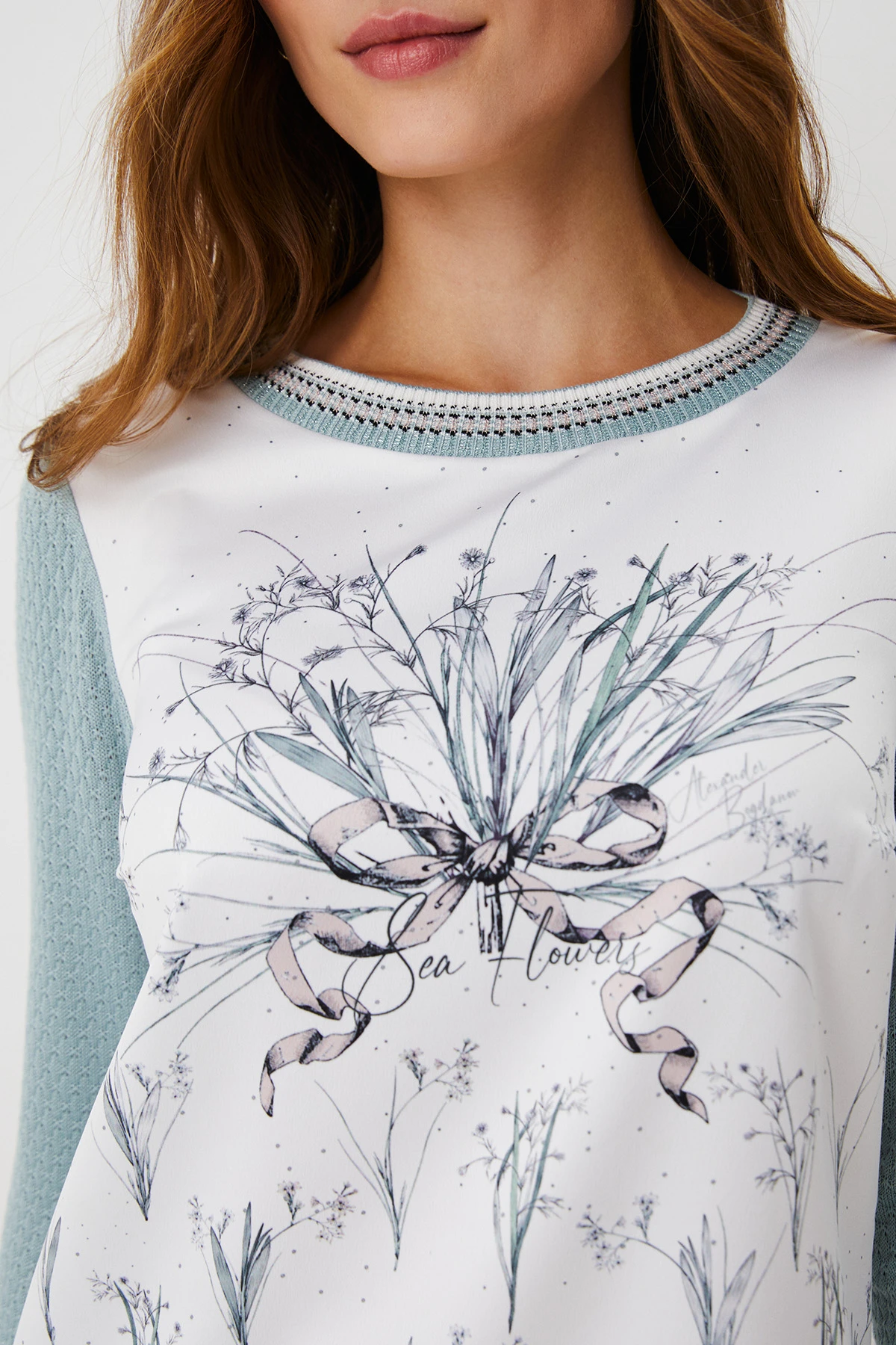 Джемпер "Морской веер" 1