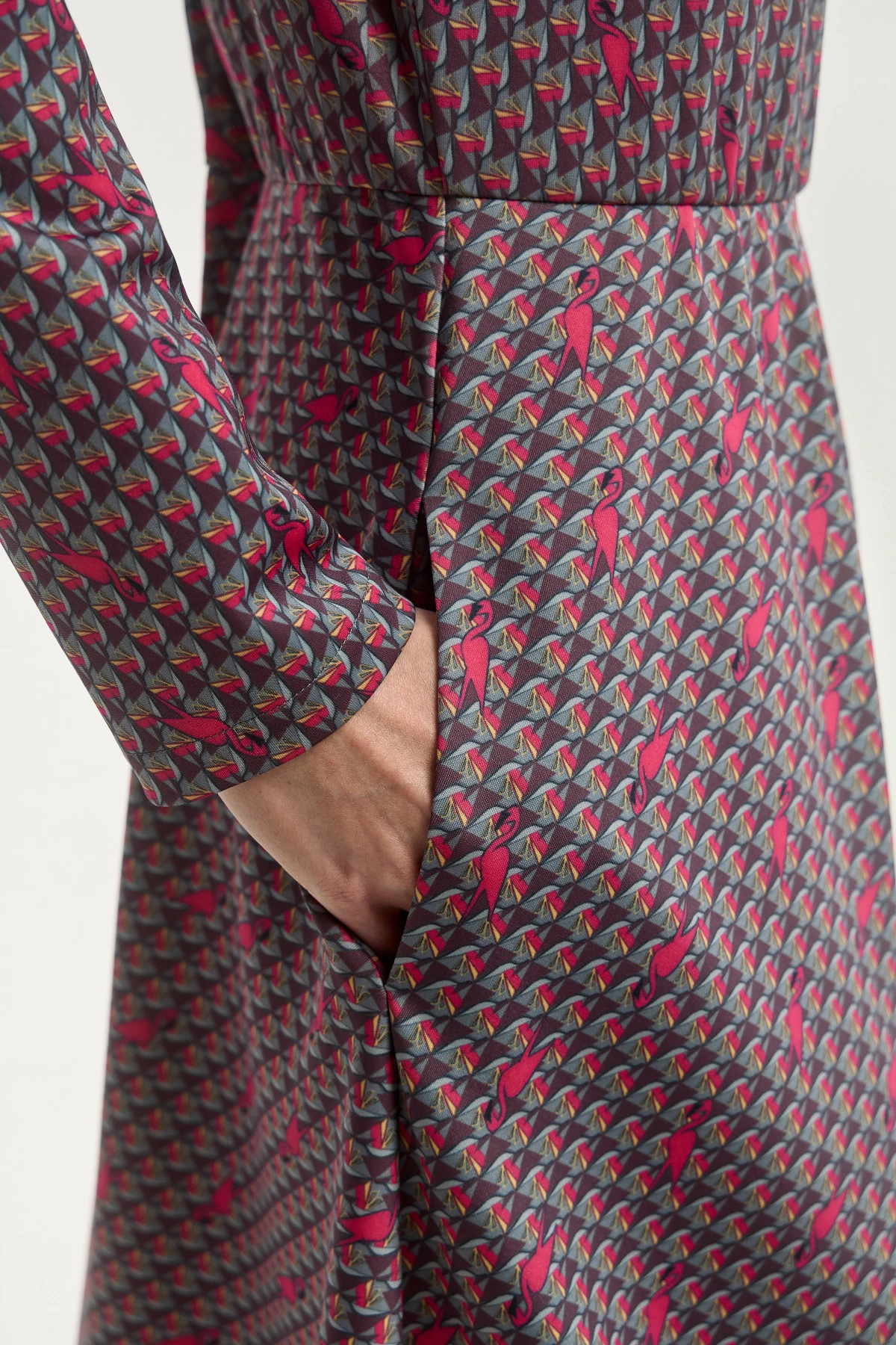  Платье "Созвездие фламинго" 4