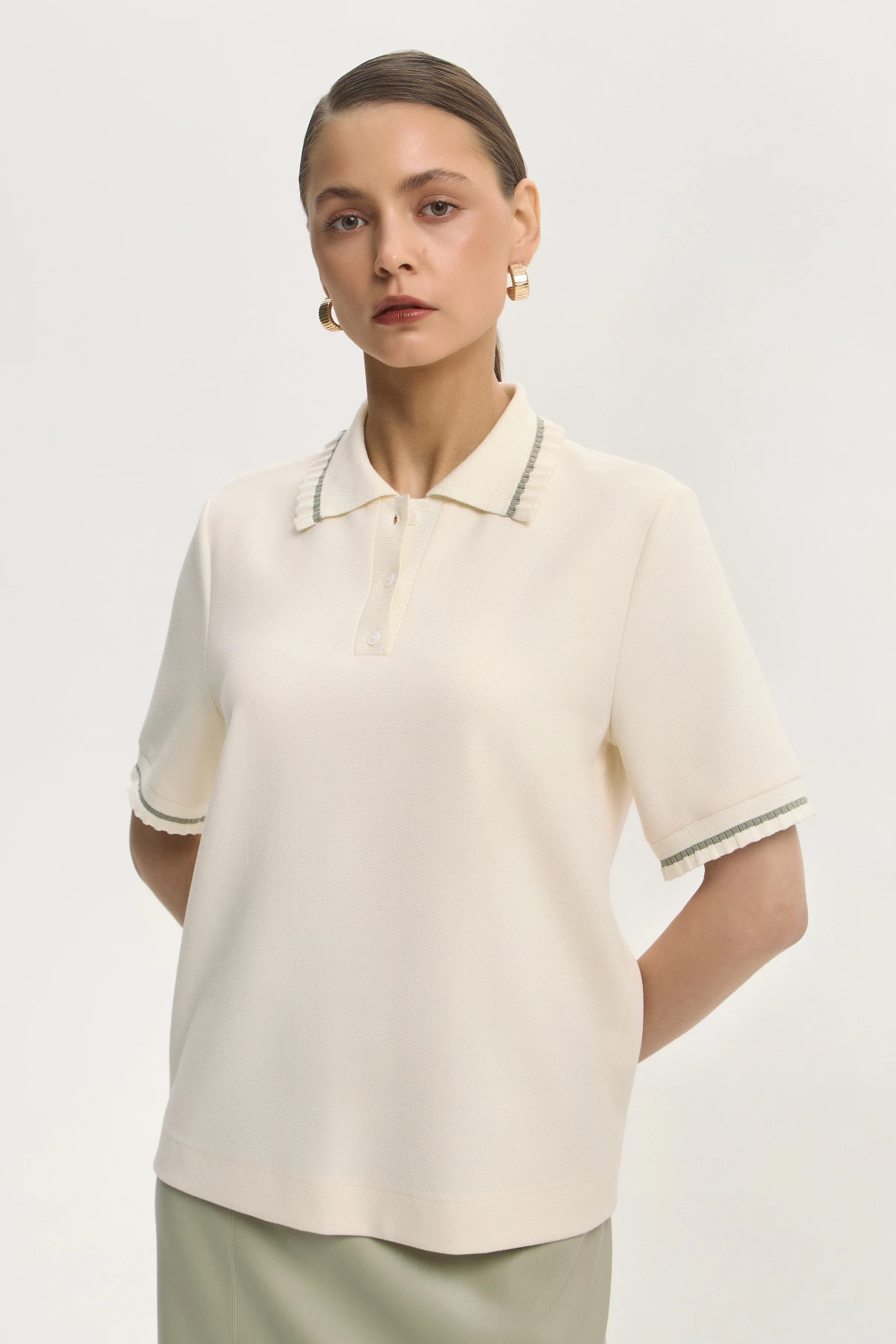 Джемпер поло "Лунный эвкалипт" 3