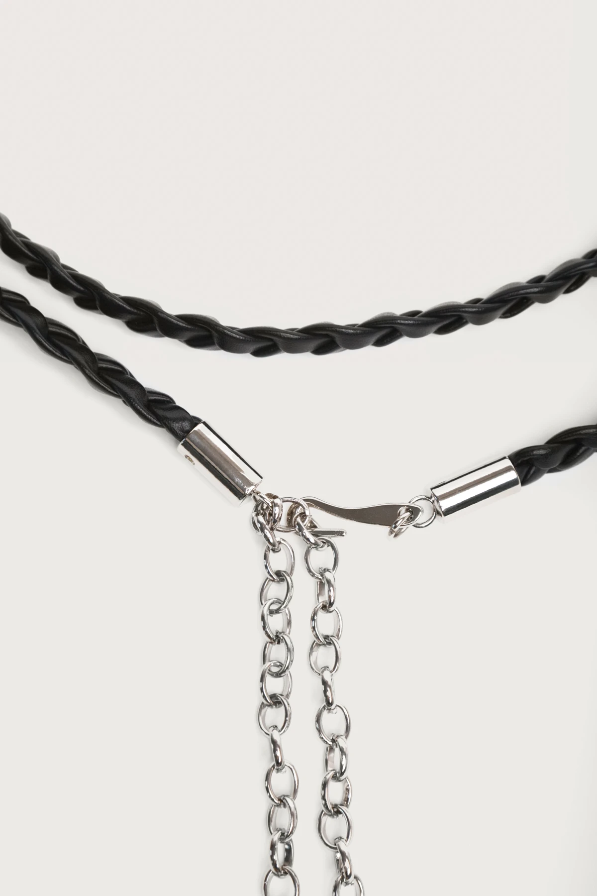 Пояс коса черный 2