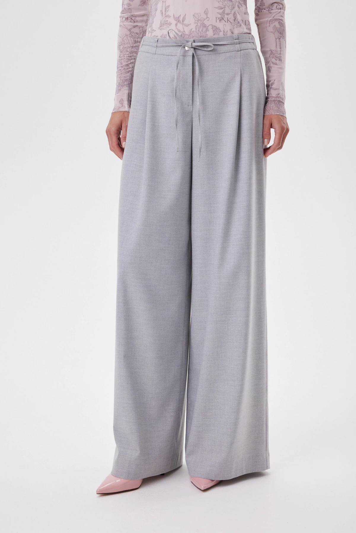 Брюки серые 8