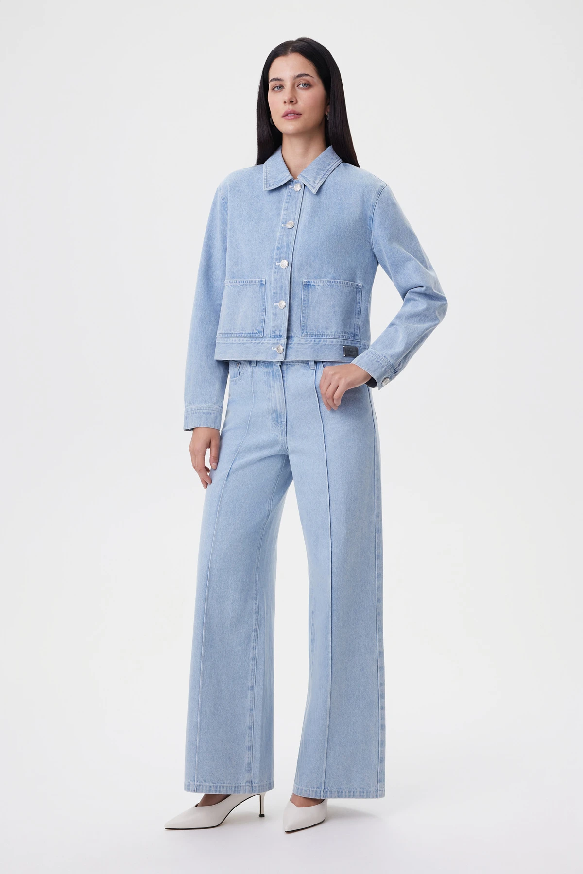 Куртка джинсовая «Городской полдень» 7