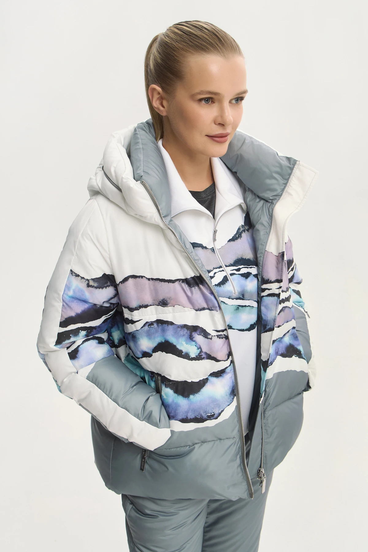 Куртка "Акварельная фантазия" 2