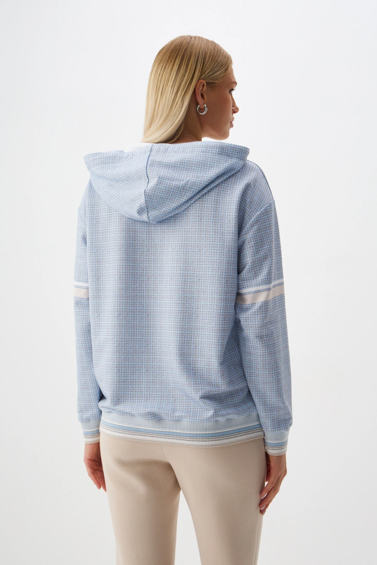 Джемпер с капюшоном "Северная пальмира" 3