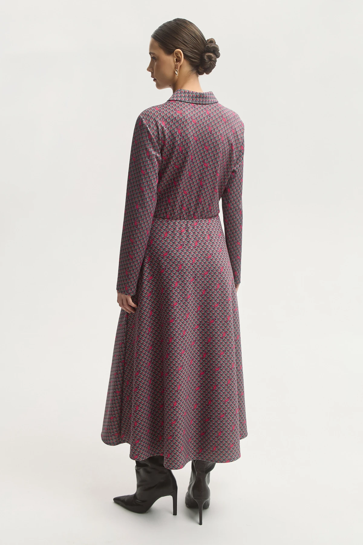  Платье "Созвездие фламинго" 2