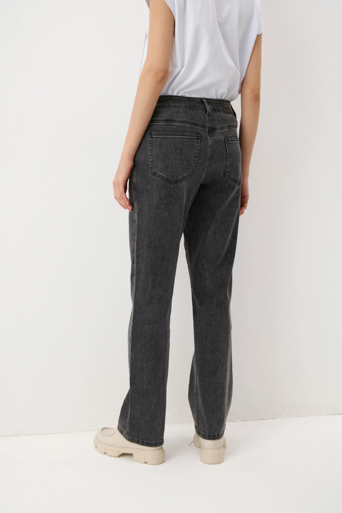 Джинсы серые 4