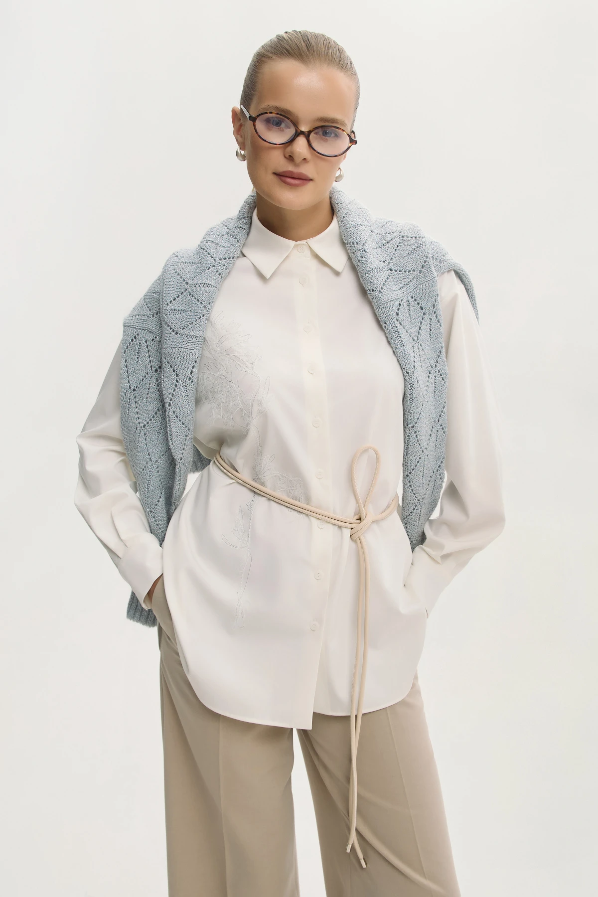 Рубашка "Тёплый туман" 5