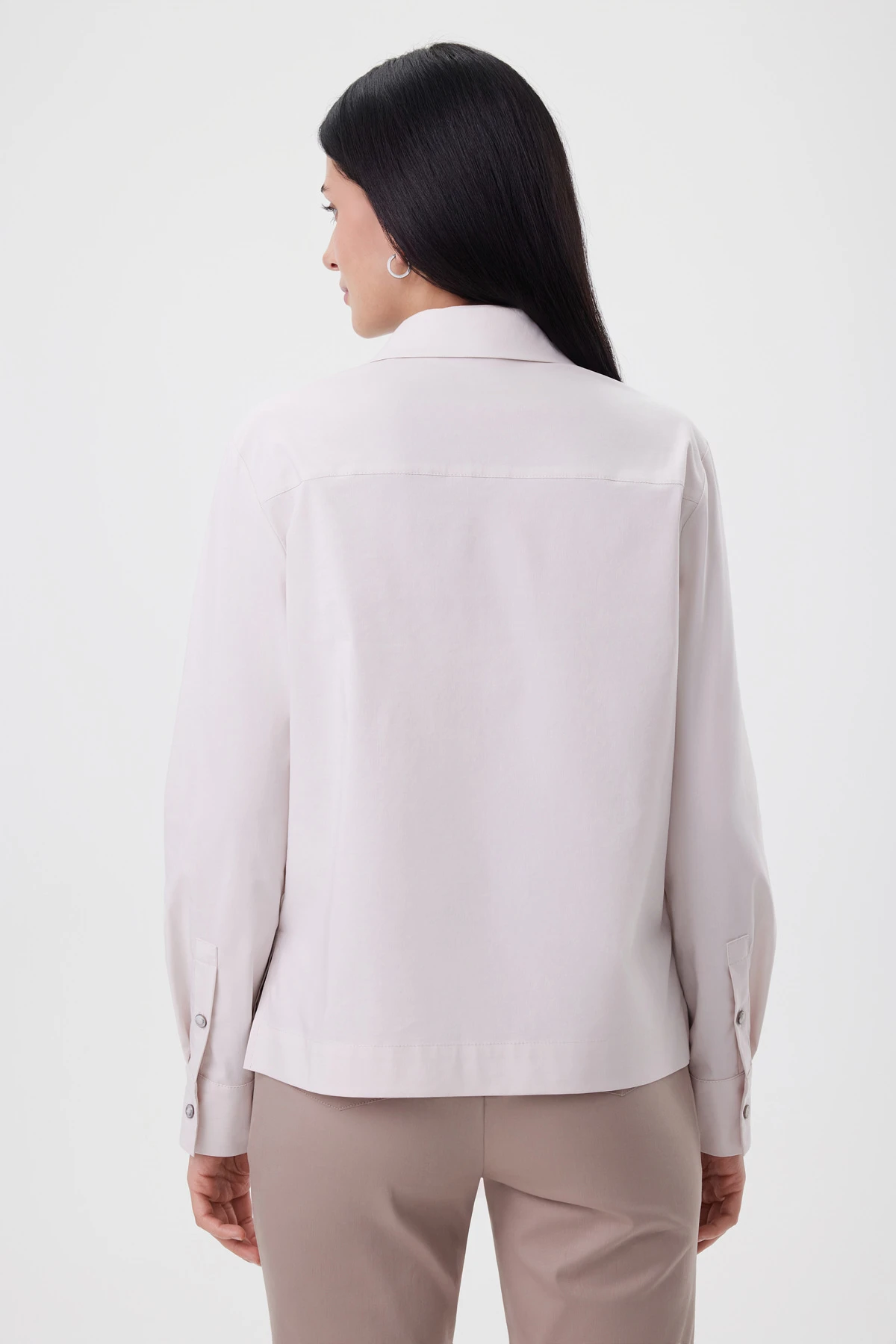 Блузка "Оттенки миндаля" 4