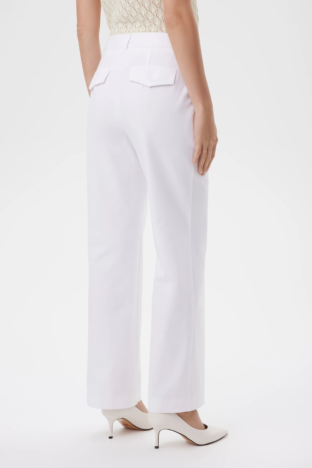 Брюки белые 5