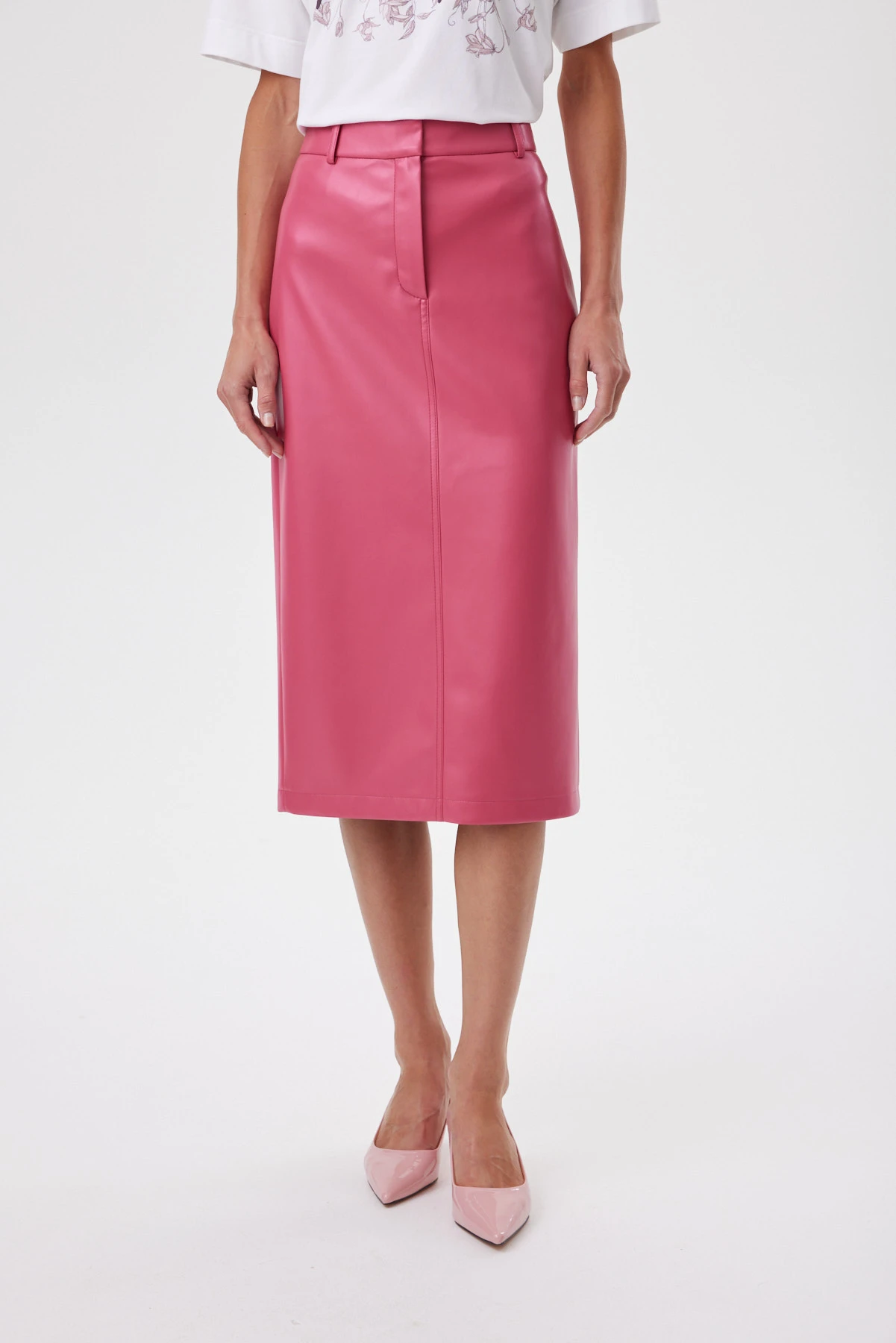 Юбка розовая "Семейные ценности" 7