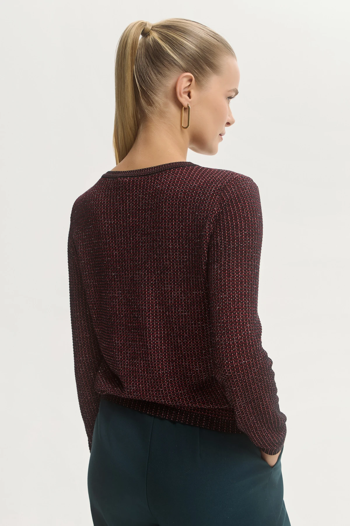 Джемпер "Малиновая ночь" 2