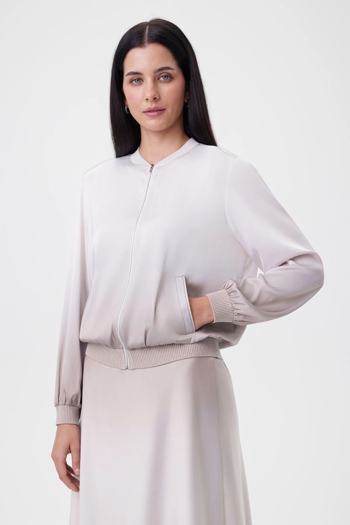 Блузон на молнии «Ритм большого города» 4