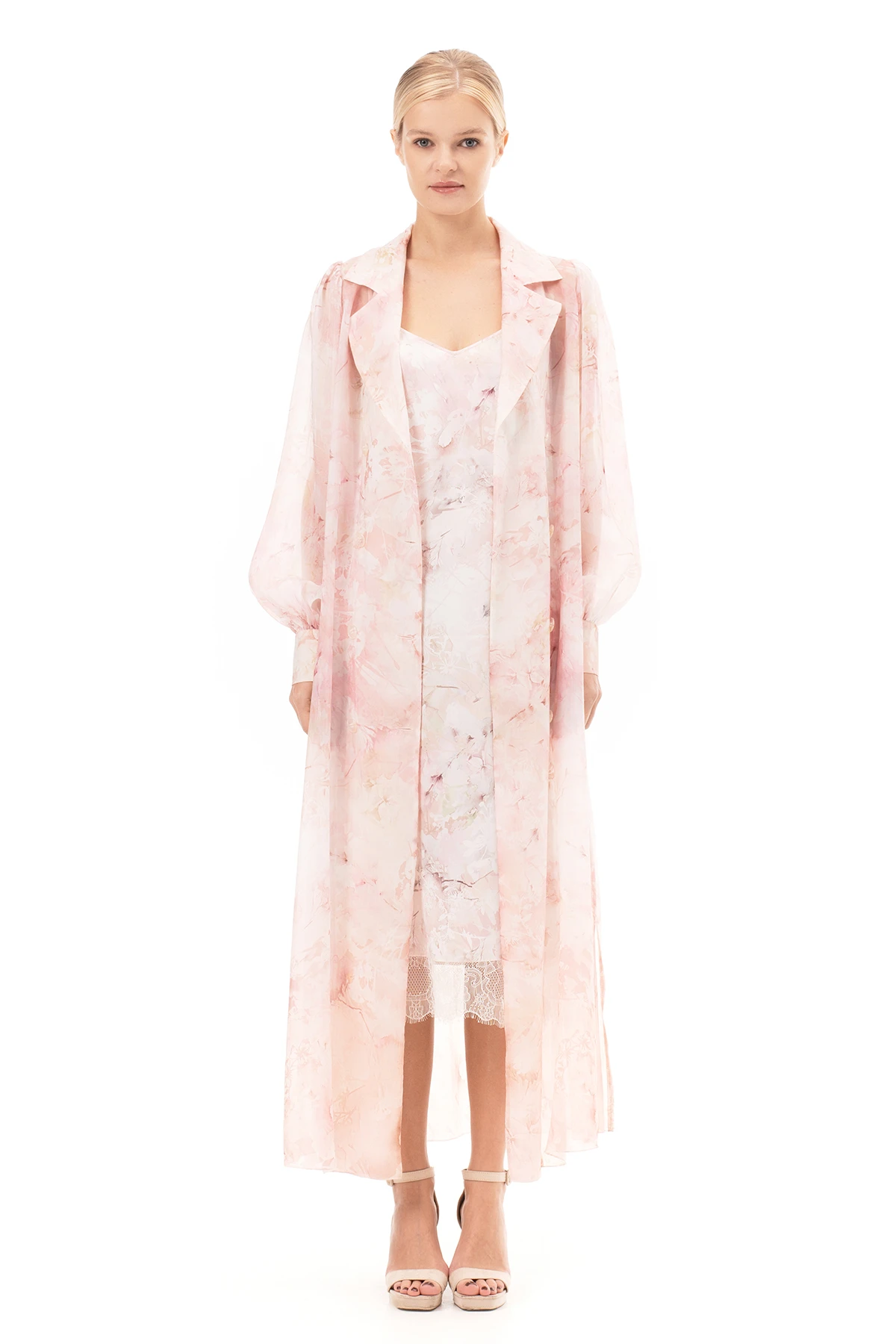 Набор платье прямое "Акварельное вдохновение" 3