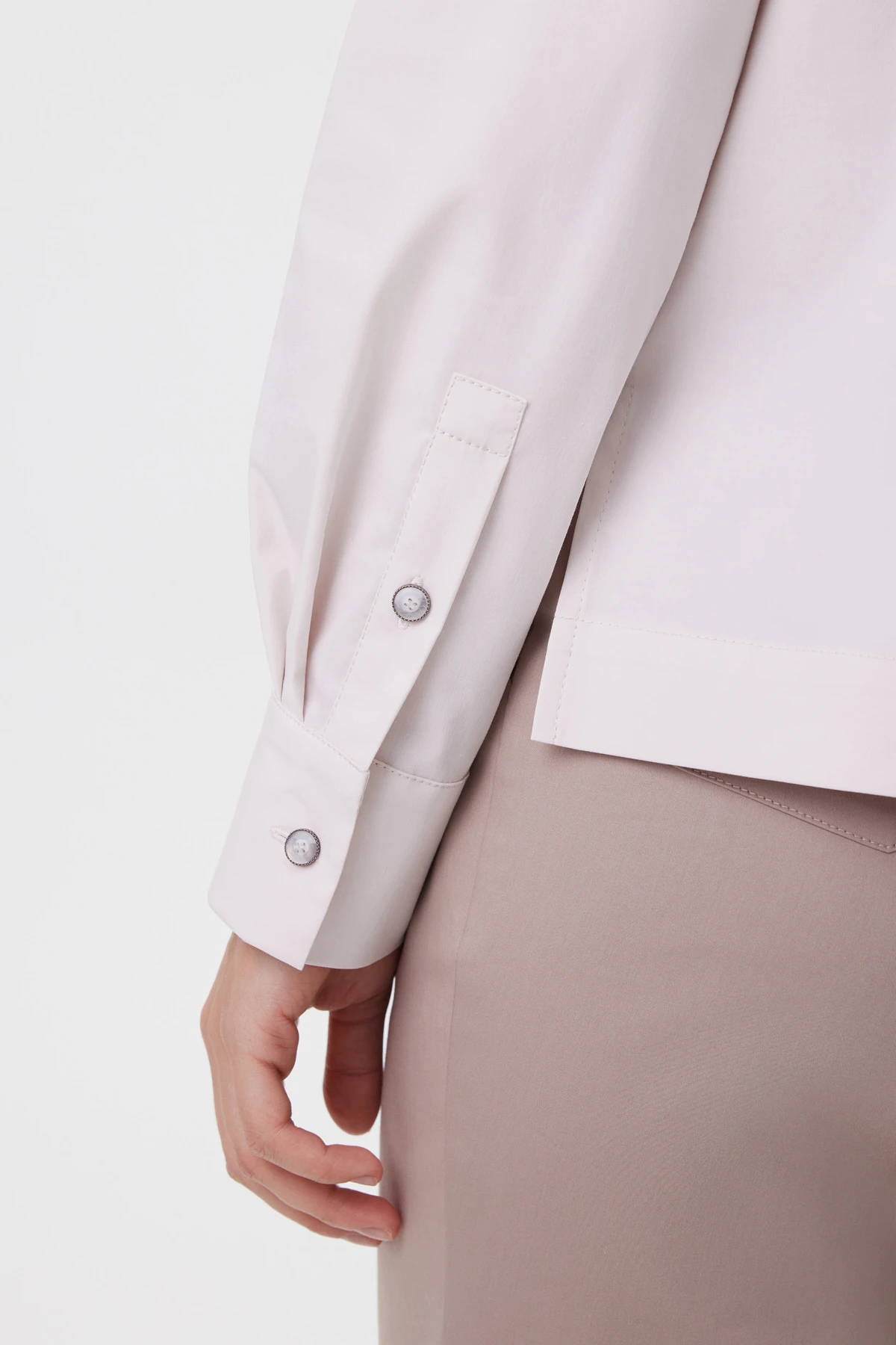 Блузка "Оттенки миндаля" 3