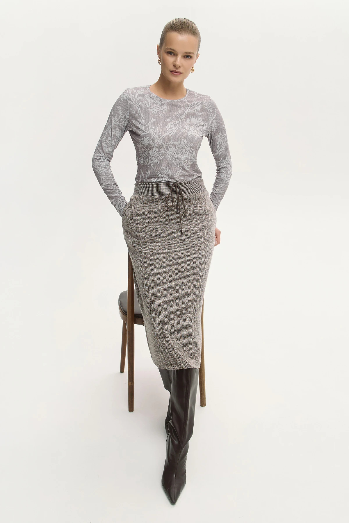 Лонгслив "Созвездие тепла" 1