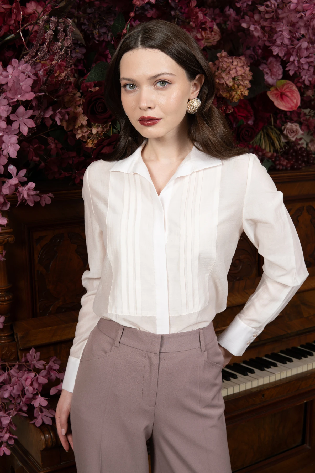 Рубашка "Прикосновение нежности" 1